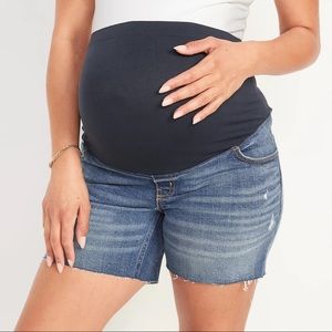 NWT Old Navy Full Panel Maternity Shorts